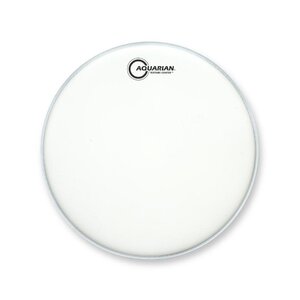 AQUARIAN 14'' DRUMHEAD SATIN FINISH WHITE TC14 DRUM KROYSTA TYMPANA DERMA MAT