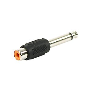 Jack 6.3mm Mono to RCA Mono