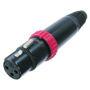 NEUTRIK 3-FXS-B 3PIN FEMALE XLR CONNECTOR