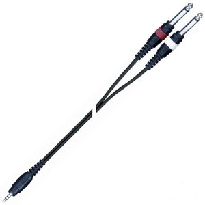 QUIK LOK AD30-3K Adaptor cable Audio kalwdio hxoy karfi megalo mikro 3m