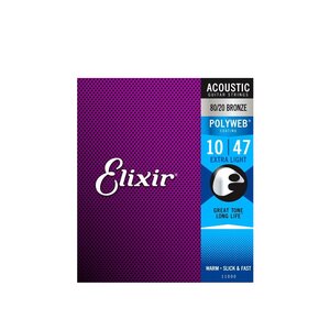 Χορδές Ακουστικής Elixir 11000 10-47