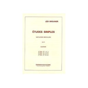 etudes simples leo brouwer