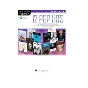 12 pop hits komatia partitoures gia alto saksofono