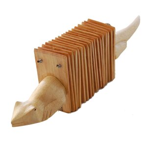 gecko wooden clacker krousto mousiko organo efe