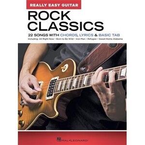 really easy guitar rock classics