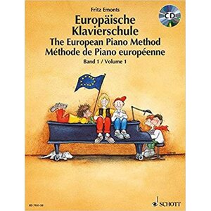 the european piano method only cd
