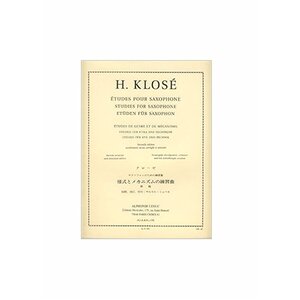 klose studies per saxofone