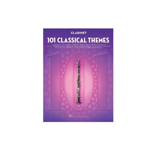 101 Classical Themes For Clarinet