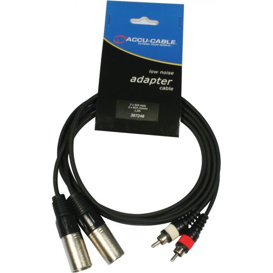 AC-2XM-2RM_5 kalwdio hxou sound cable xlr rca ac-2xm-2rm 5m moysiki