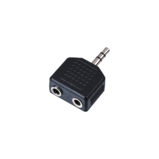 Jack 3.5mm to 2* 6.3mm Stereo