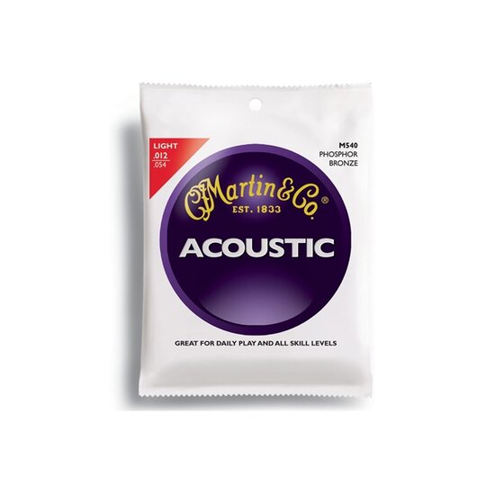 MARTIN M540 Χορδές Ακουστικής Κιθάρας (012-54