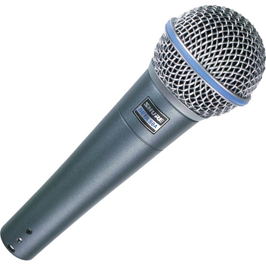 Shure Beta 58A mikrofono microphone cardio dynamic dynamiko voice fwni moysiki music