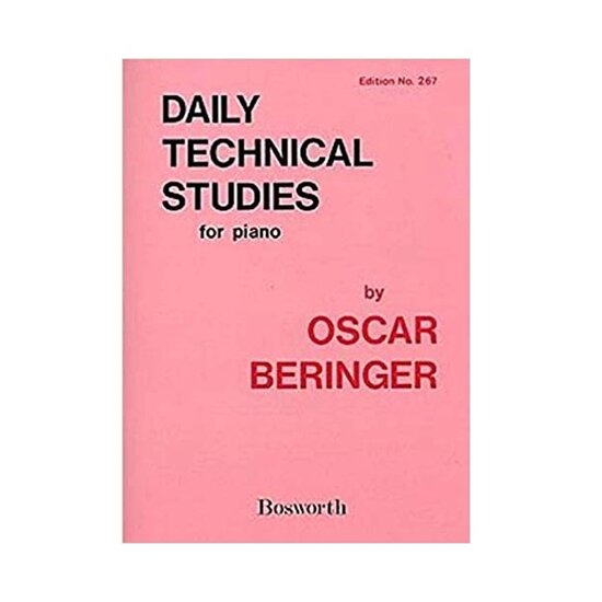daily technical studies for piano