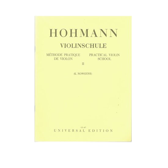 hohmann violinschule methodos violiou