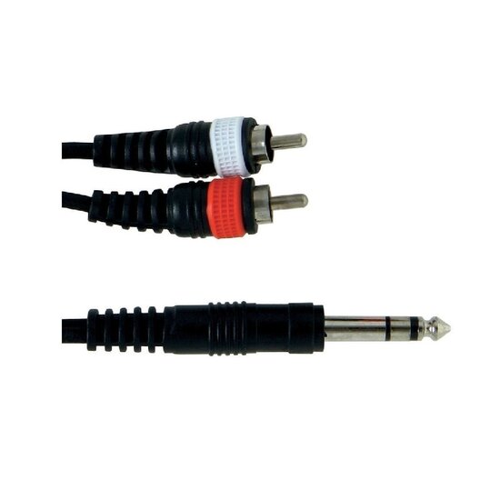 kalodio 3mstereo jack 6.3 2x rca