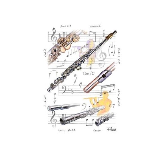 karta gia eyxes me flaouta