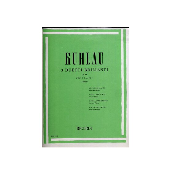 kuhlau 3 duetti brillanti