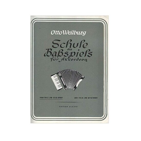 otto weilburg schule des babspiels akkordeon