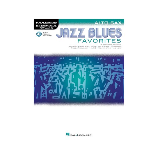 Jazz Blues Favorites partitoures gia alto saxofono