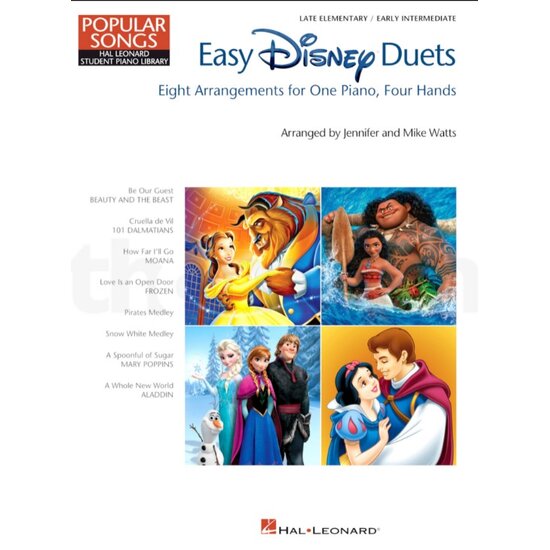 eukola komatia pianou gia paidia disney duets