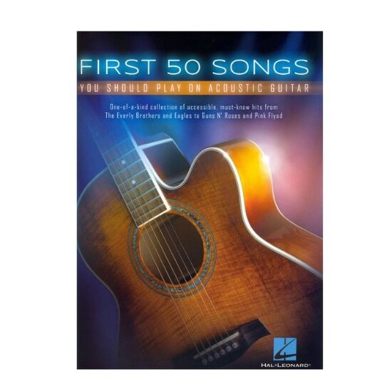 first 50 songs ypu should play on acoustic guitar