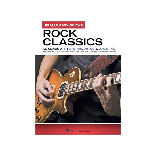 really easy guitar rock classics