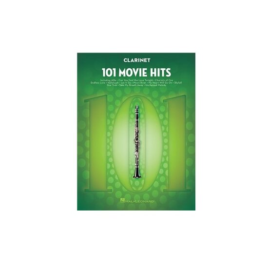 101 movie hits clarinet partitoura