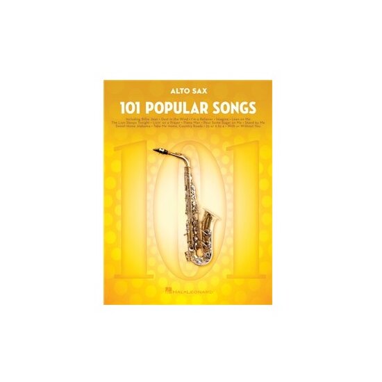 101 popular songs alto sax